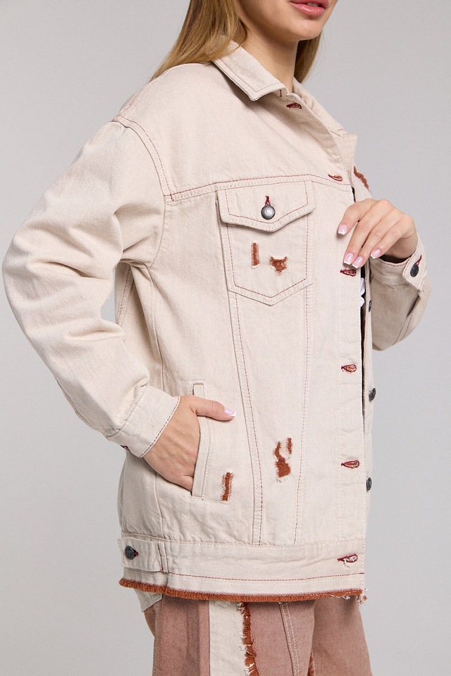 Cipo & Baxx Outdoorjacke »JACKET« ohne Kapuze hohem Tragekomfort
