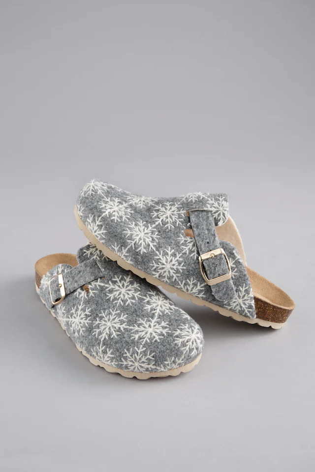 Aniston SHOES Clog Clog, Hausschuh, Homeslipper, verstellbare Schnalle
