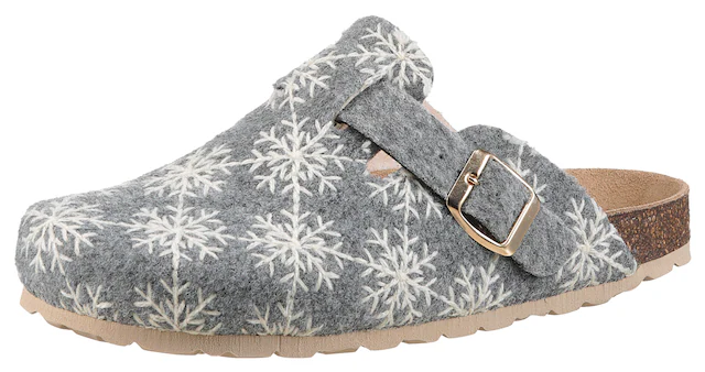 Aniston SHOES Clog Clog, Hausschuh, Homeslipper, verstellbare Schnalle