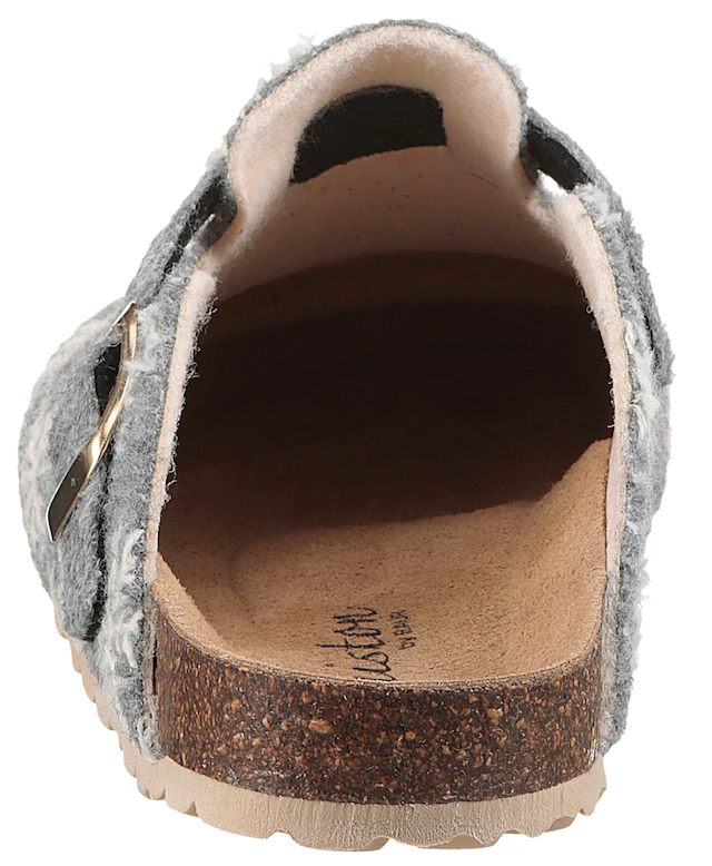 Aniston SHOES Clog Clog, Hausschuh, Homeslipper, verstellbare Schnalle