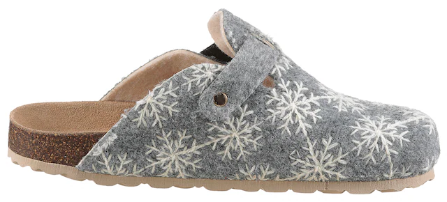 Aniston SHOES Clog Clog, Hausschuh, Homeslipper, verstellbare Schnalle