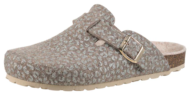 Aniston SHOES Clog Clog, Hausschuh, Homeslipper, verstellbare Schnalle