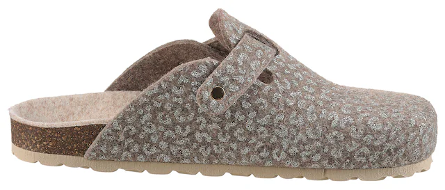 Aniston SHOES Clog Clog, Hausschuh, Homeslipper, verstellbare Schnalle