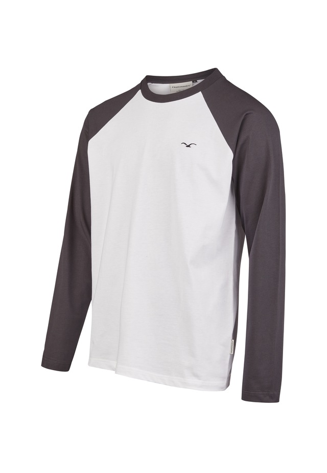 Cleptomanicx Langarmshirt »Longsleeve Ligull College« mit lockerem Schnitt