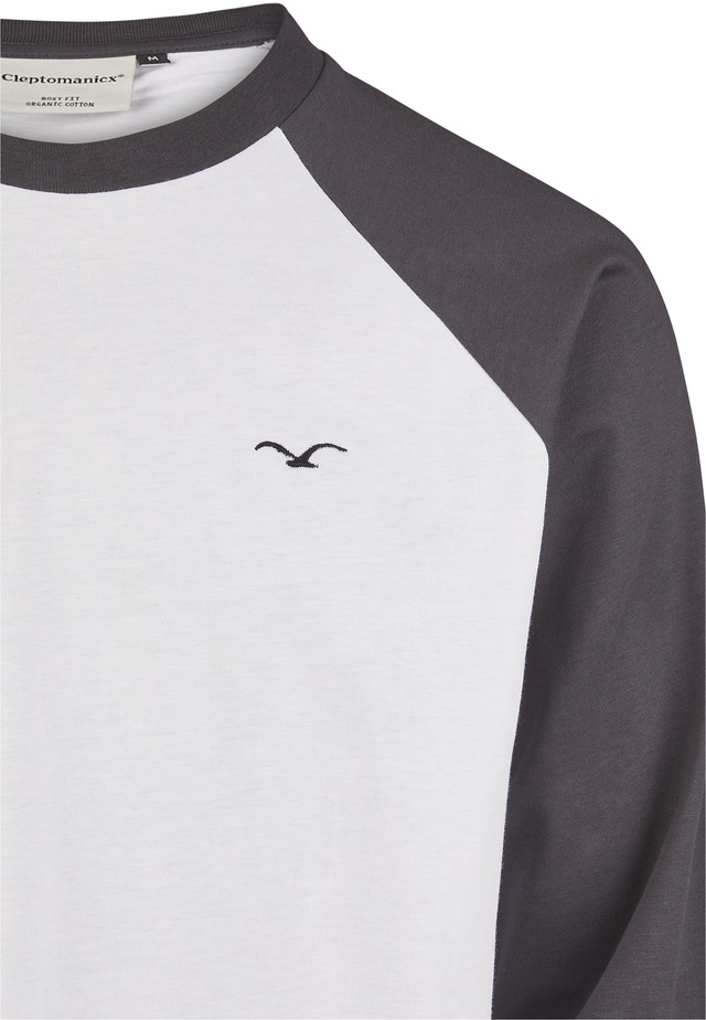 Cleptomanicx Langarmshirt »Longsleeve Ligull College« mit lockerem Schnitt