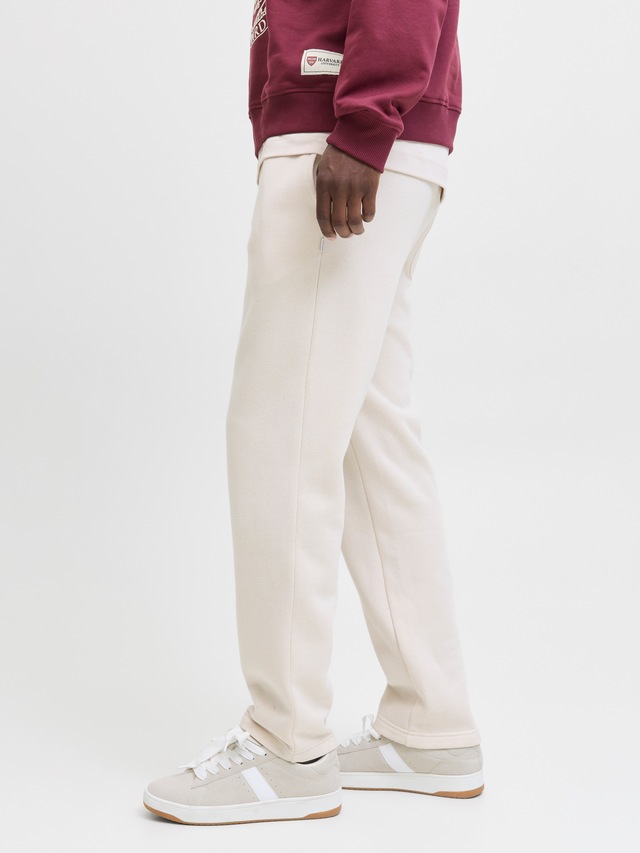 Jack & Jones Sweathose »JPSTKANE BRADLEY UNCUFFED SWT PANTS NOOS« Materialmix, relaxed fit
