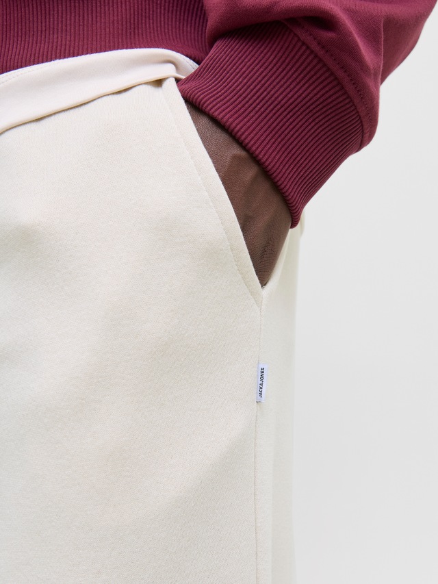 Jack & Jones Sweathose »JPSTKANE BRADLEY UNCUFFED SWT PANTS NOOS« Materialmix, relaxed fit