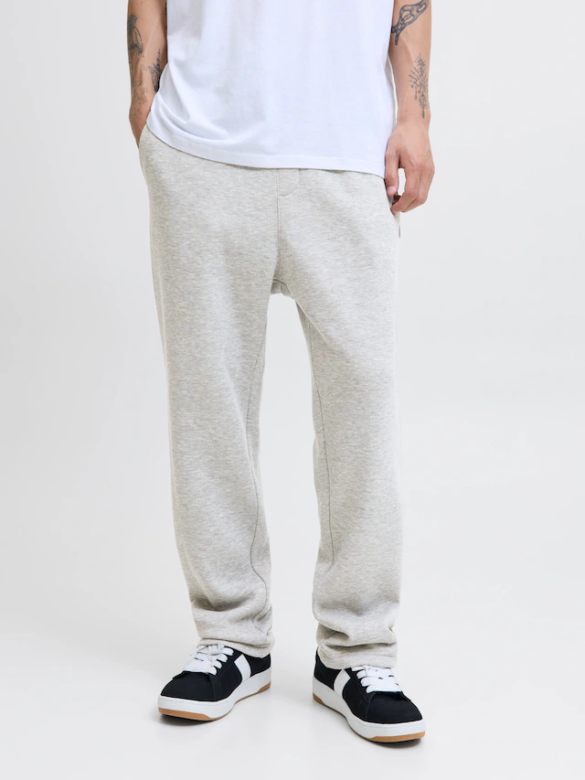 Jack & Jones Sweathose »JPSTKANE BRADLEY UNCUFFED SWT PANTS NOOS« Materialmix, relaxed fit