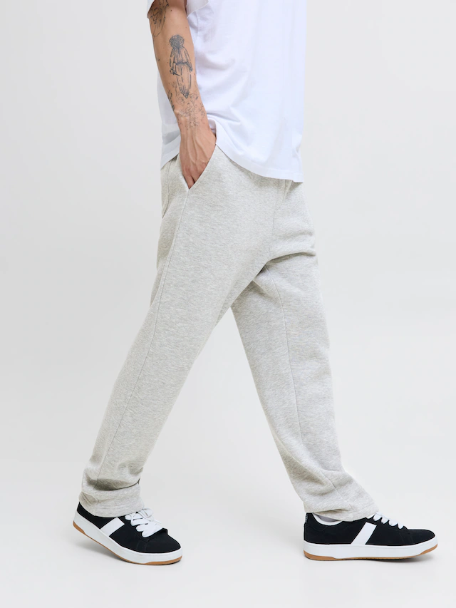 Jack & Jones Sweathose »JPSTKANE BRADLEY UNCUFFED SWT PANTS NOOS« Materialmix, relaxed fit