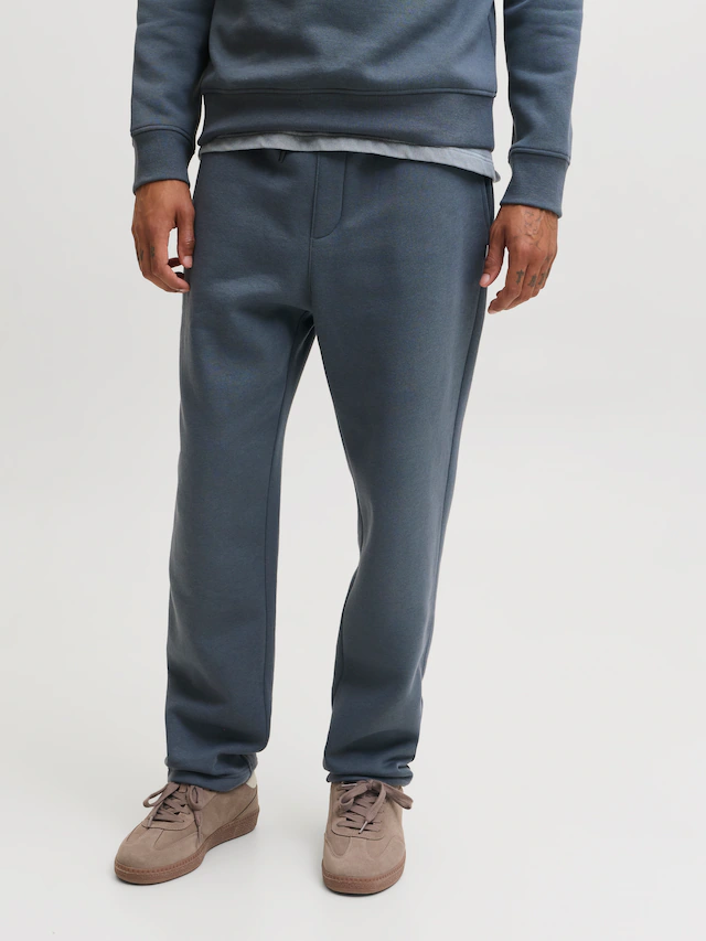 Jack & Jones Sweathose »JPSTKANE BRADLEY UNCUFFED SWT PANTS NOOS« Materialmix, relaxed fit