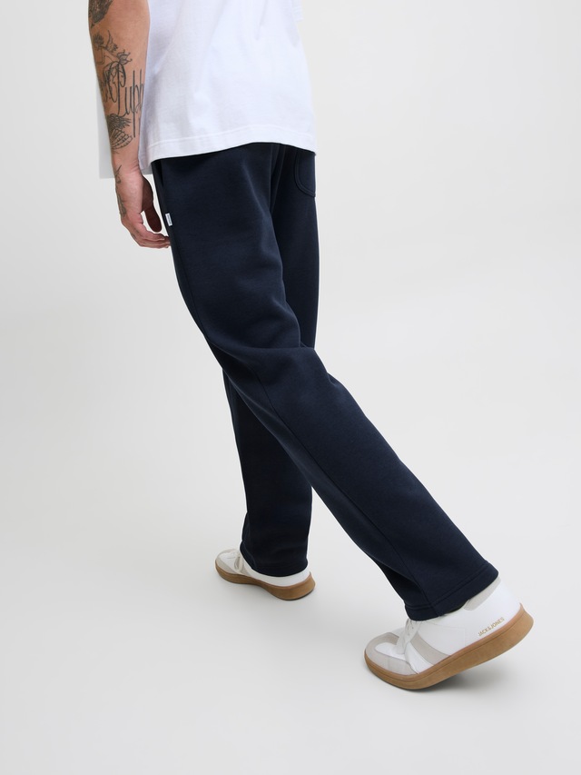 Jack & Jones Sweathose »JPSTKANE BRADLEY UNCUFFED SWT PANTS NOOS« Materialmix, relaxed fit