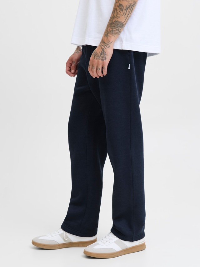 Jack & Jones Sweathose »JPSTKANE BRADLEY UNCUFFED SWT PANTS NOOS« Materialmix, relaxed fit