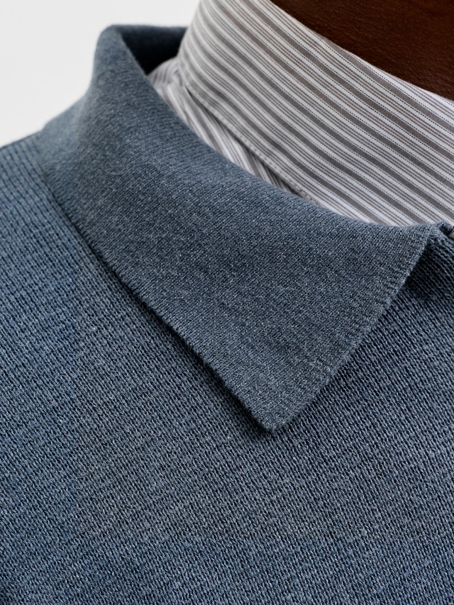 Jack & Jones Polokragenpullover »JPRBLAMILANO STITCH KNIT ZIP POLO SN« Baumwolle, locker geschnitten