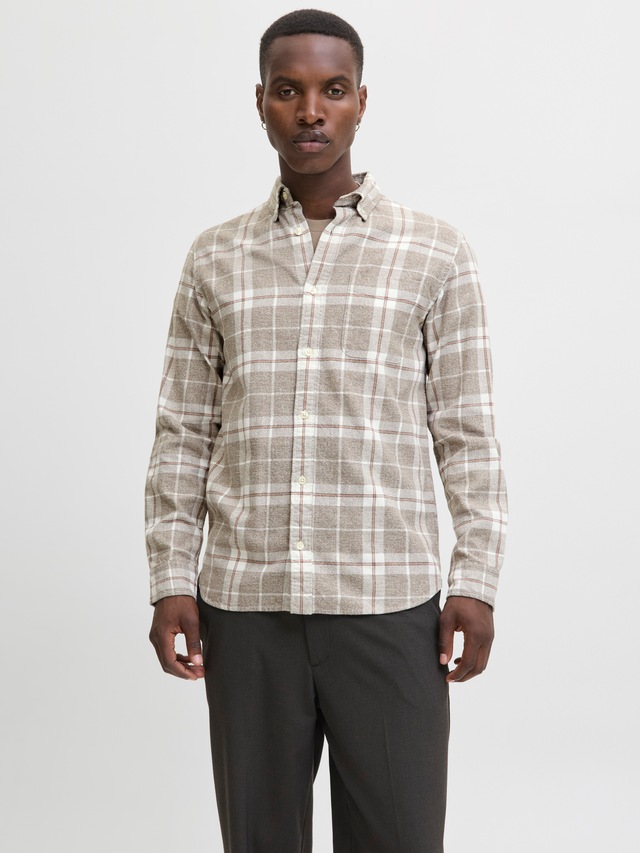 Jack & Jones Langarmhemd »JPRBLUBROOK CHECK L/S SHIRT SN«