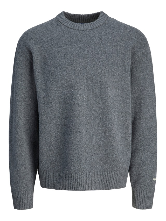 Jack & Jones Junior Rundhalspullover »JORNORREBRO KNIT CREW NECK JNR« Baumwollmischung, locker geschnitten