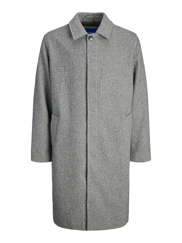 Jack & Jones Langmantel »JORNORREBRO WOOL BLEND MAC COAT«