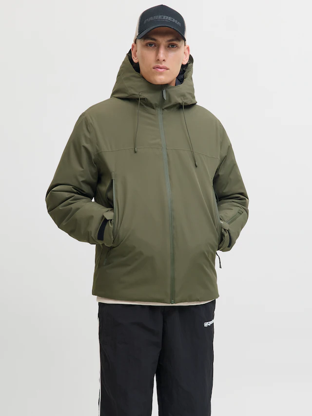 Jack & Jones Outdoorjacke »JCOFUSION TECHNICAL JACKET SN« mit Kapuze