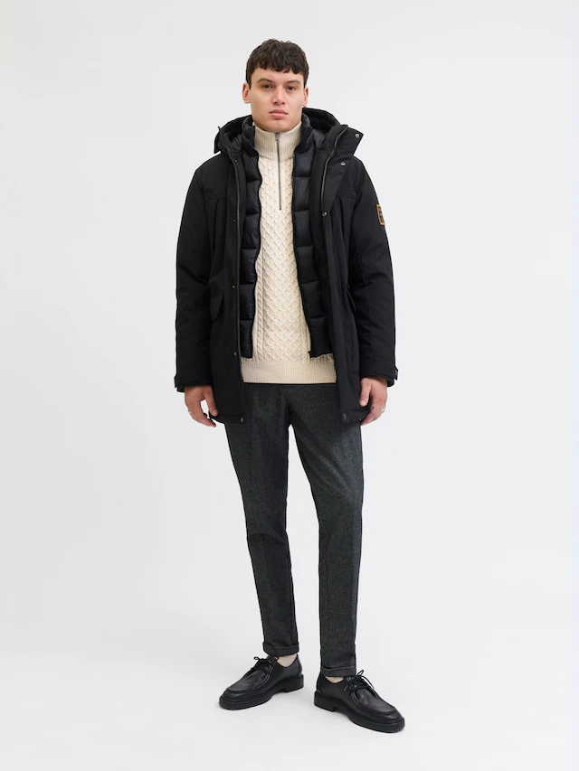 Jack & Jones Troyer »JPRBLUSEAN KNIT CABLE HALF ZIP SN«