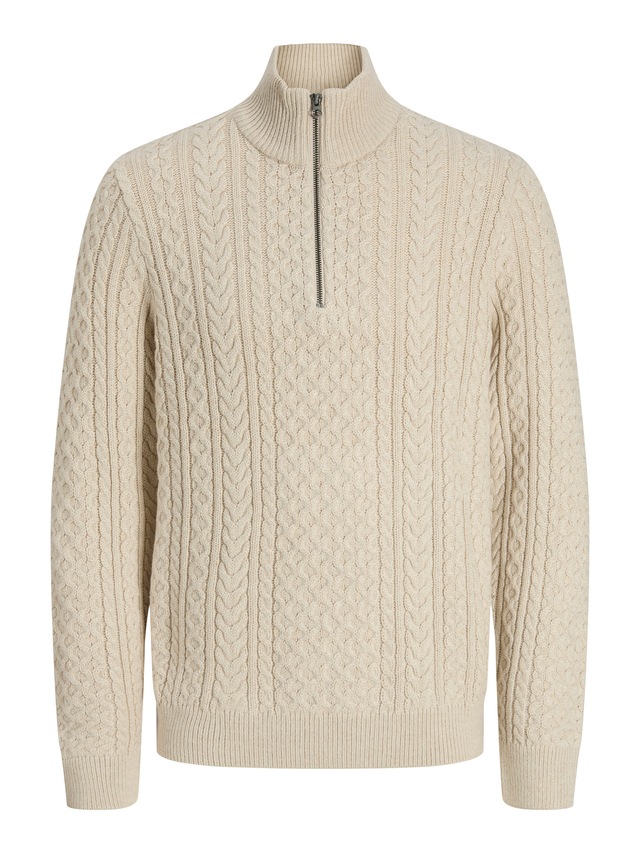 Jack & Jones Troyer »JPRBLUSEAN KNIT CABLE HALF ZIP SN«