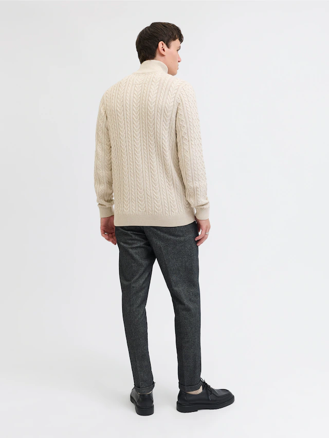 Jack & Jones Troyer »JPRBLUSEAN KNIT CABLE HALF ZIP SN«