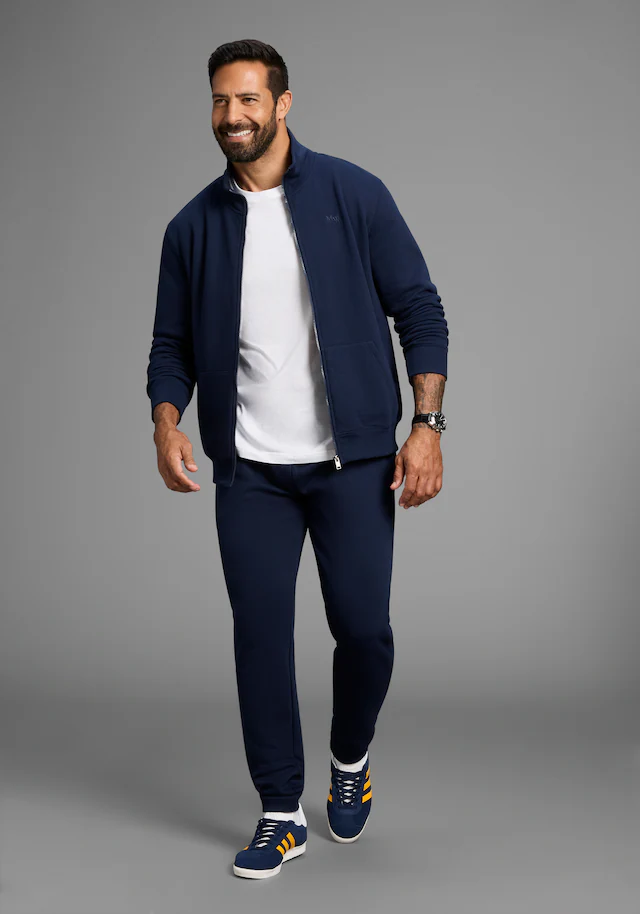 Man's World Plus Sweatanzug »Jogginganzug« Set, für Sport und Freizeit auch in Grosse Größen