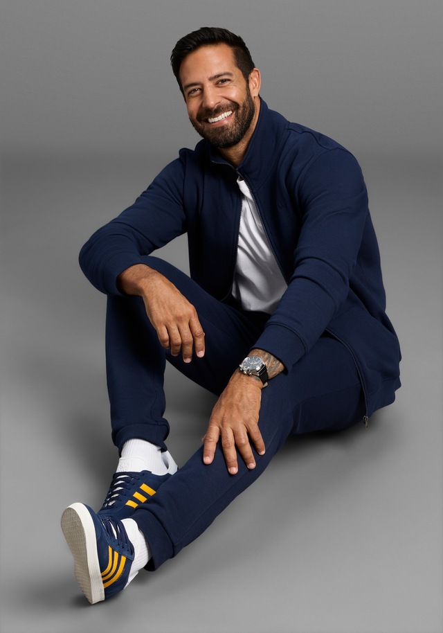 Man's World Plus Sweatanzug »Jogginganzug« Set, für Sport und Freizeit auch in Grosse Größen