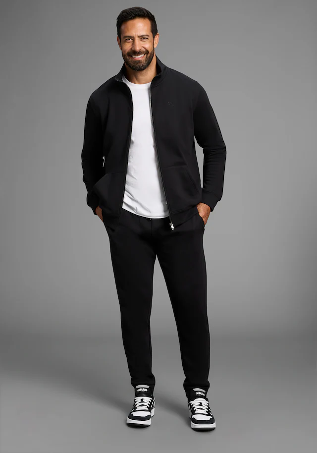 Man's World Plus Sweatanzug »Jogginganzug« Set, für Sport und Freizeit auch in Grosse Größen