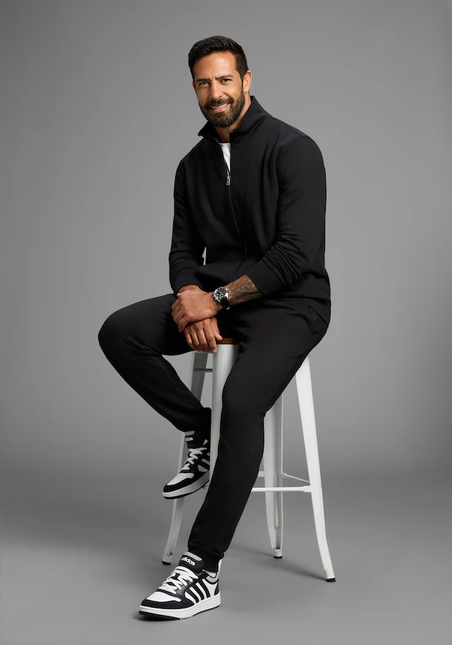 Man's World Plus Sweatanzug »Jogginganzug« Set, für Sport und Freizeit auch in Grosse Größen