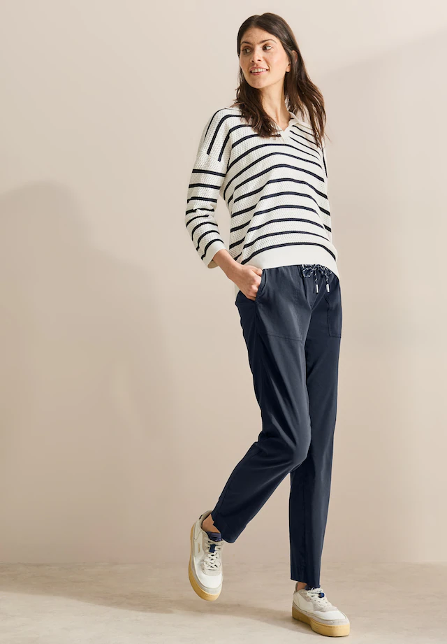 Cecil Stoffhose Middle Waist