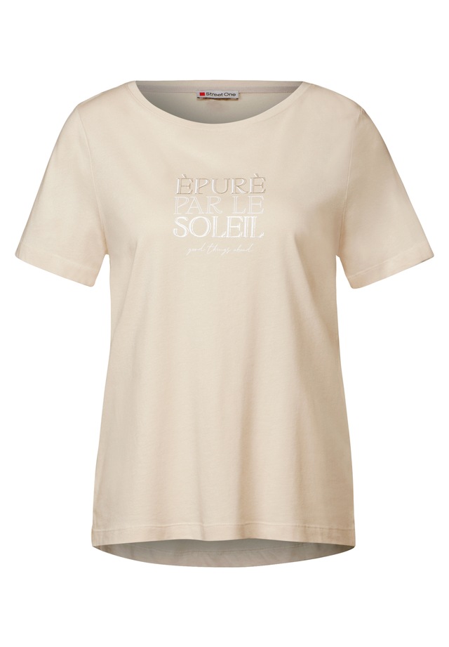 STREET ONE T-Shirt im soften Baumwoll-Mix