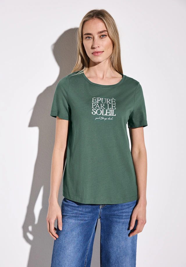 STREET ONE T-Shirt im soften Baumwoll-Mix
