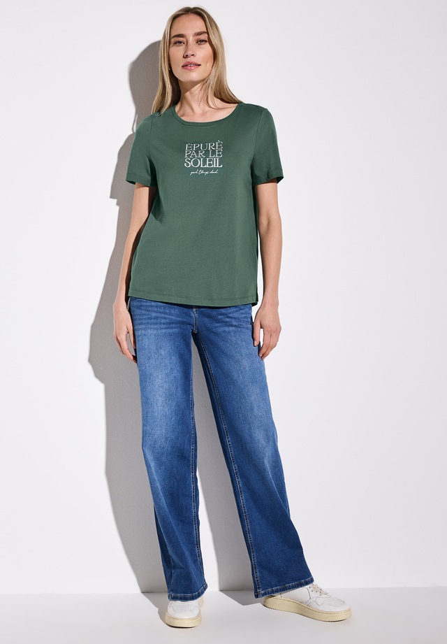 STREET ONE T-Shirt im soften Baumwoll-Mix