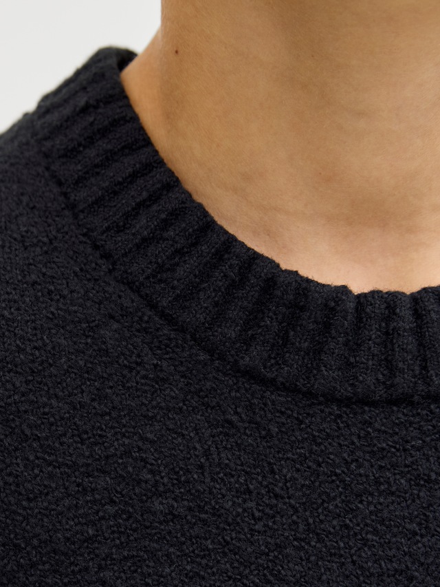 Jack & Jones Junior Rundhalspullover »JCOPOINT KNIT BOUCLE CREW NECK BF JNR«