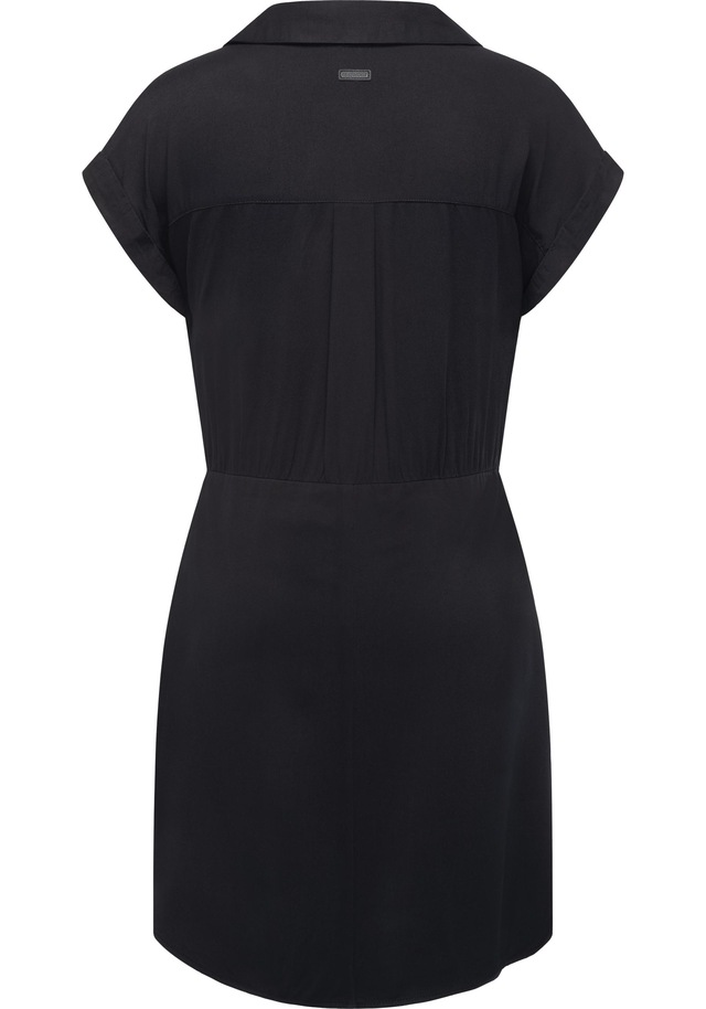 Ragwear Blusenkleid »Bahaya« Brusttasche stylisches Damen Sommerkleid mit Bindeband