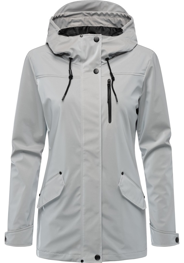 Ragwear Outdoorjacke »Meast Rainy« mit Kapuze Wasserdichte Übergangsjacke mit geschweißten Nähten