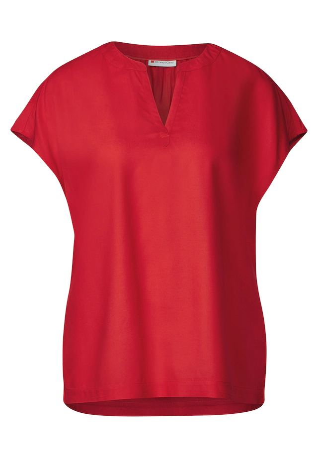 STREET ONE Hemdbluse aus softer Viskose
