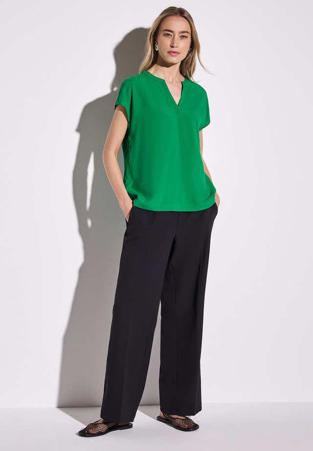 STREET ONE Hemdbluse aus softer Viskose