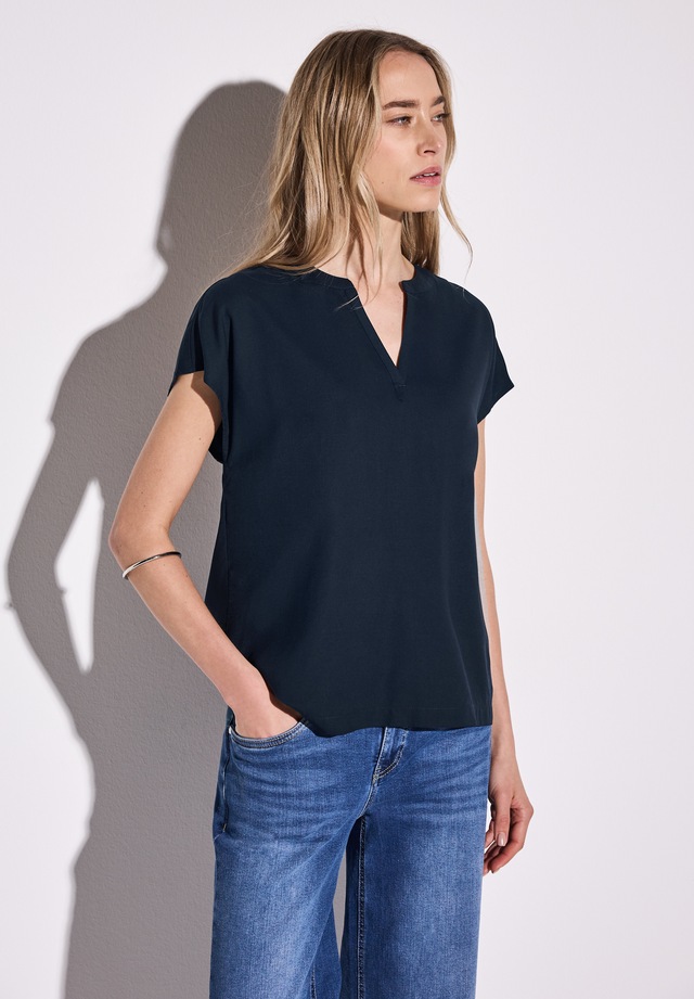 STREET ONE Hemdbluse aus softer Viskose