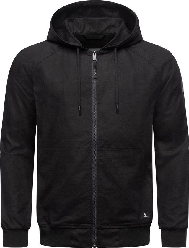Ragwear Outdoorjacke »Garoo« mit Kapuze Stylische Herren Übergangsjacke aus Ripstop-Material