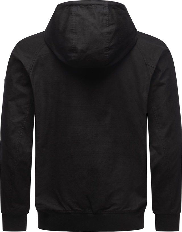 Ragwear Outdoorjacke »Garoo« mit Kapuze Stylische Herren Übergangsjacke aus Ripstop-Material