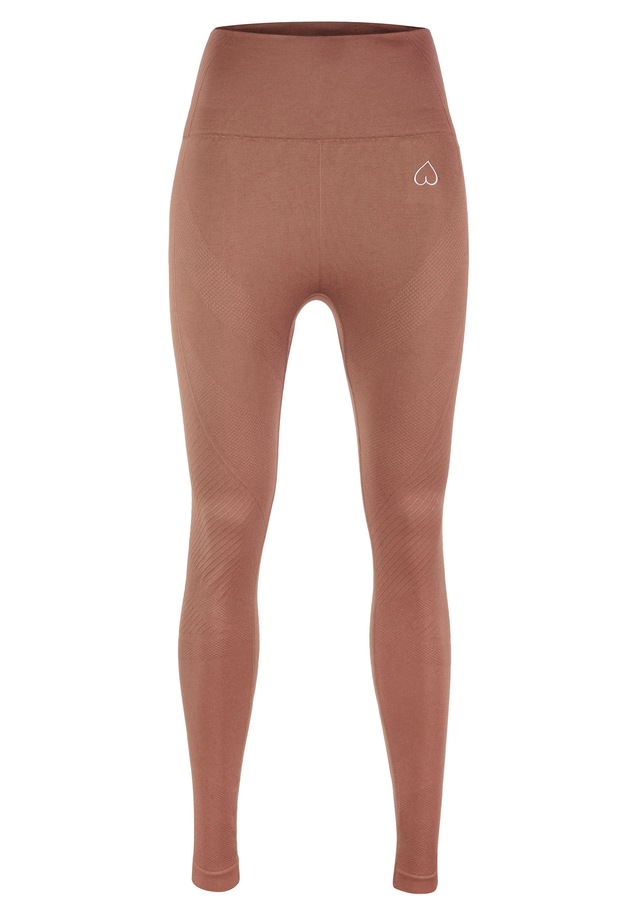 BeShaped Trainingstights »Femme Force« mit angesagtem Jacquard-Muster