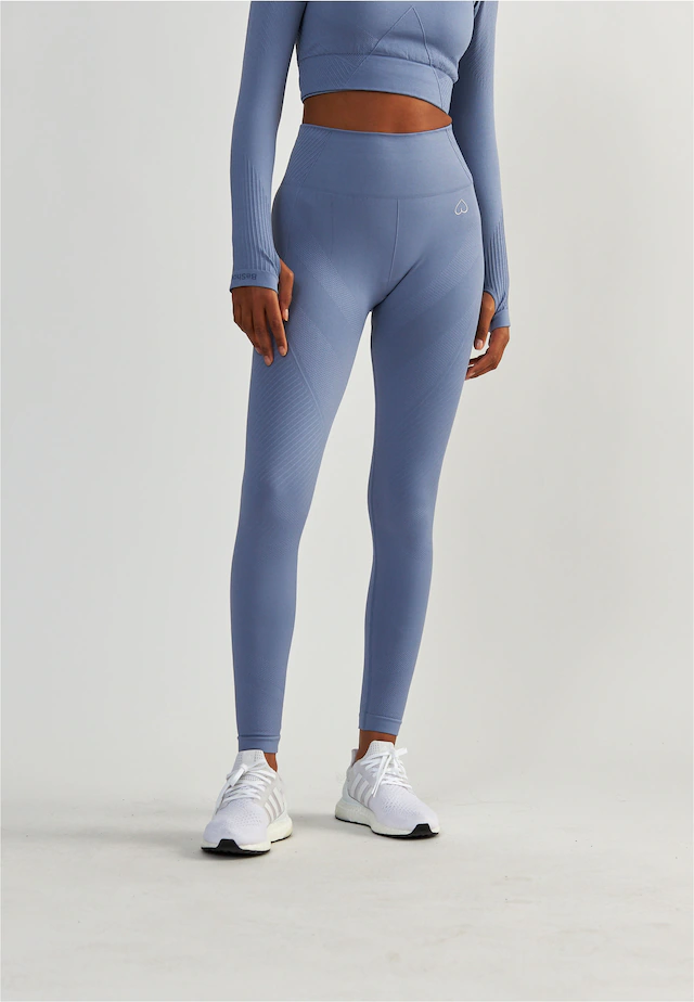 BeShaped Trainingstights »Femme Force« mit angesagtem Jacquard-Muster