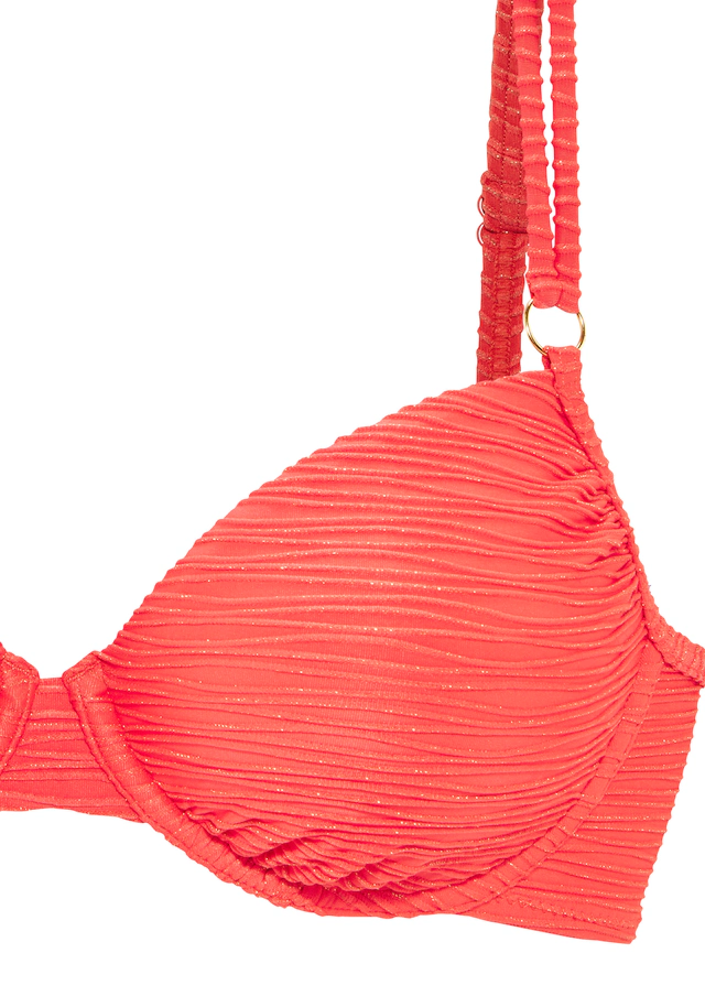 LASCANA Bügel-Bikini 0 Stk. Glitzernde Strukturware