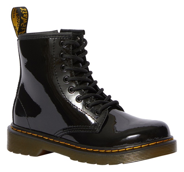 DR. MARTENS Schnürboots »Junior 1460 8-Loch Lacklederstiefel« Lackstiefel, Kinderstiefel, Freizeitschuh mit Reißverschluss