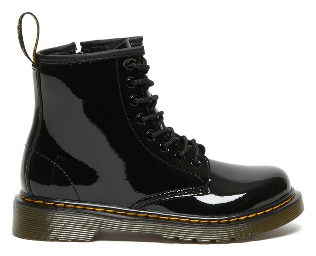 DR. MARTENS Schnürboots »Junior 1460 8-Loch Lacklederstiefel« Lackstiefel, Kinderstiefel, Freizeitschuh mit Reißverschluss