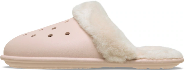 Crocs Pantoffel »Classic Fuzz Scuff« mit gepolsterter Innensohle