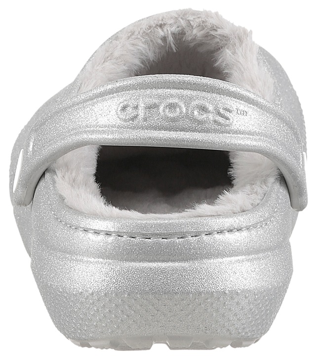 Crocs Clog »Classic Fuzz Lined Glitter« mit Lüftungsöffnungen