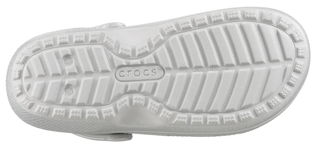 Crocs Clog »Classic Fuzz Lined Glitter« mit Lüftungsöffnungen