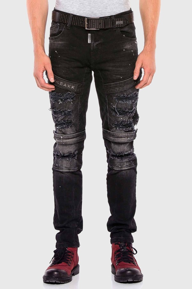 Cipo & Baxx 5-Pocket-Jeans »Jeans« im destroyed Look