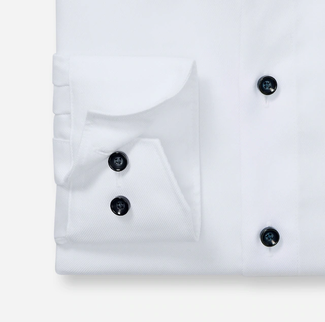 OLYMP Businesshemd »Luxor Comfort Fit New-Kentkragen« kontrastfarbene Details an Krageninnenseite, comfort fit